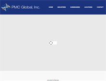 Tablet Screenshot of pmcglobalinc.com